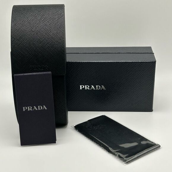 BRAND NEW PRADA Symbol PR26ZS 19Q10D Transparent Peach/Light Brown Sunglasses - Picture 13 of 14